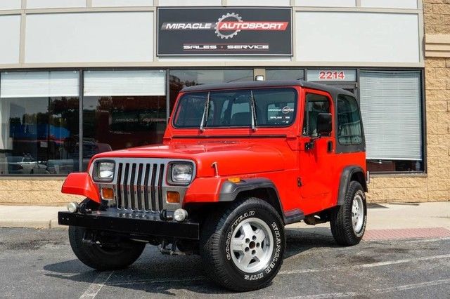 1992 Jeep Wrangler S 137870 Miles SUV 2.5L 4-Cyl Engine Manual 1992 Jeep Wrangler S