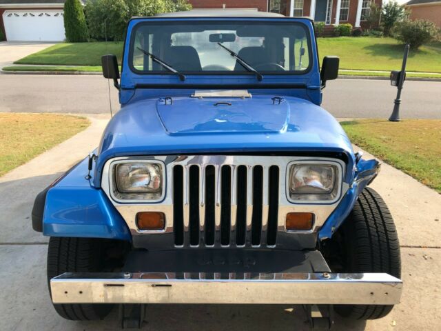 1992 Jeep Wrangler YJ - OEM 5-Spoke Alloy Rims, Chrome + Sidesteps - photo 2