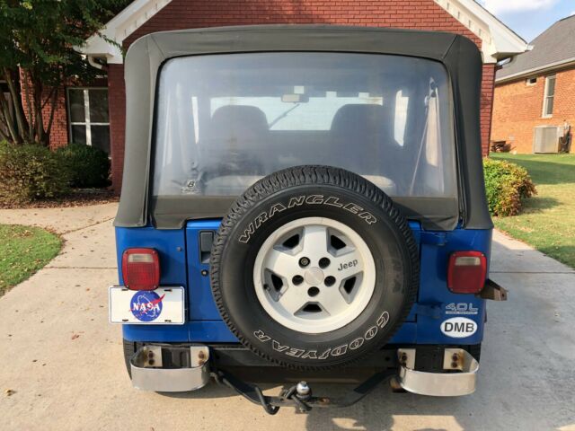 1992 Jeep Wrangler YJ - OEM 5-Spoke Alloy Rims, Chrome + Sidesteps - photo 6