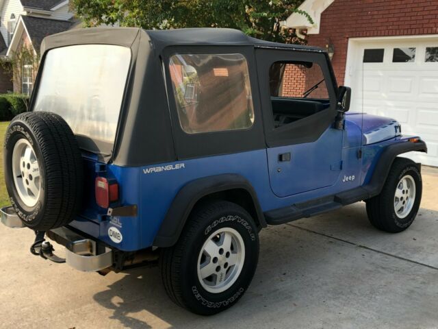 1992 Jeep Wrangler YJ - OEM 5-Spoke Alloy Rims, Chrome + Sidesteps - photo 7