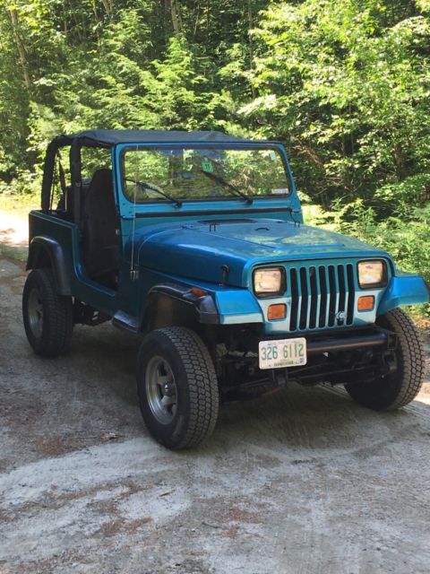 1992 jeep Wrangler yj 4x4 v6 manual Runs. Needs work. 19920000 Jeep Wrangler