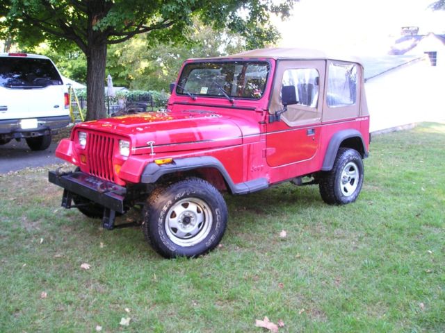 1992 JEEP WRANGLER YJ Soft Top 1992 Jeep Wrangler