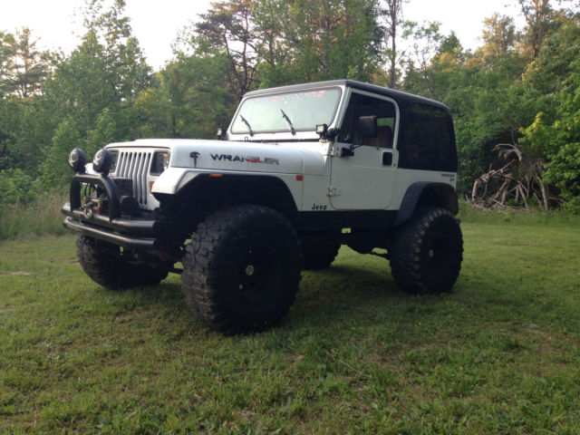 1992 JEEP YJ CHEVY 350 V8 1992 Jeep Wrangler