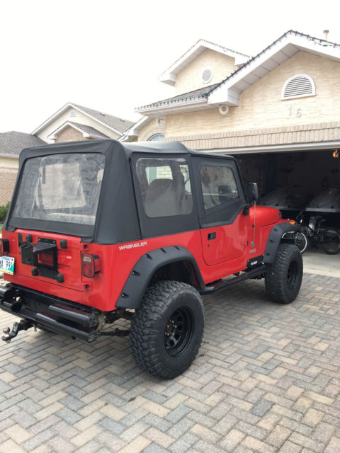 1992 Jeep Wrangler red - photo 3