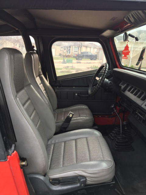 1992 Jeep Wrangler red - photo 4