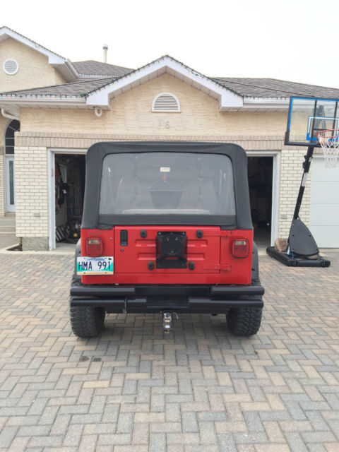 1992 Jeep Wrangler red - photo 5