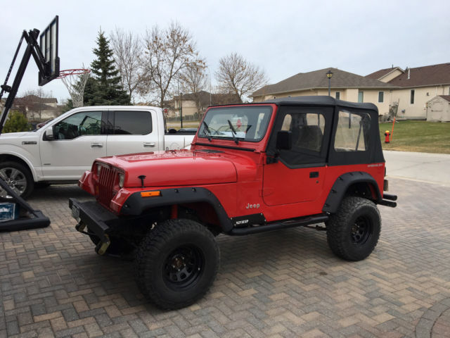 1992 Jeep Wrangler red - photo 6