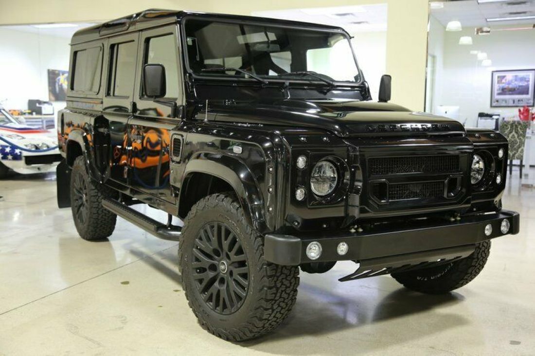 1992 Land Rover Defender 110 100 Miles Black SUV LS3 V8 6 Speed Automatic 1992 Land Rover Defender