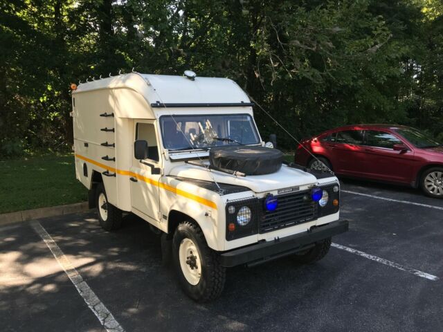 1992 Land Rover Defender 110 Left Hand Drive LHD Camper Ambulance 1992 Land Rover Defender 110