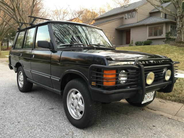 1992 Land Rover Range Rover County Sport Utility 4-Door 3.9L 1992 Land Rover Range Rover