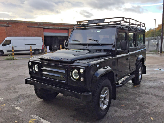 1992 LANDROVER DEFENDER 110 200TDi CHASSIS STRIP REBUILD SANTORINI BLACK & VIDEO 1992 Land Rover Defender County Station Wagon