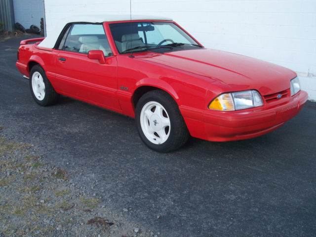 1992 Ford Mustang Limited Edition Summer special convertible - photo 5