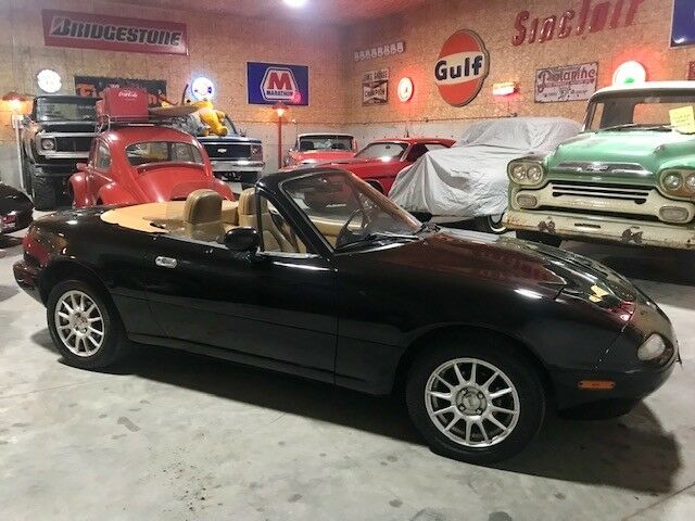 1992 Mazda MX-5 Miata NARDI TORINO Black Tan HD VIDEO!! - photo 12