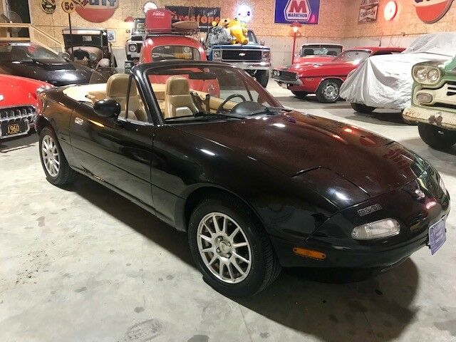 1992 Mazda MX-5 Miata NARDI TORINO Black Tan HD VIDEO!! - photo 6