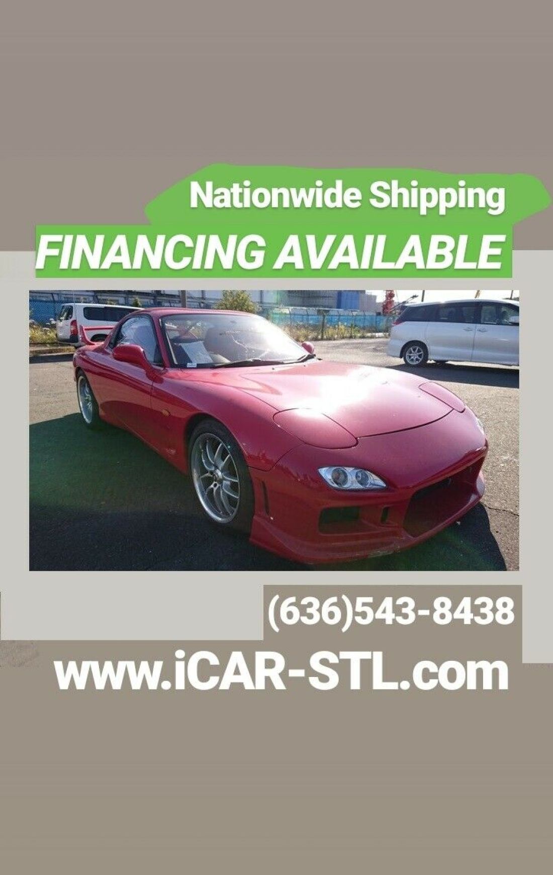 1992 Mazda RX7 Type R (JDM Import) FINANCING AVAILABLE 1992 Mazda RX-7 Type R