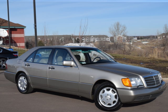 1992 Mercedes 500 SEL 16,131 Miles CREAM PUFF SURVIVOR **NONE NICER** 1992 Mercedes-Benz 500-Series