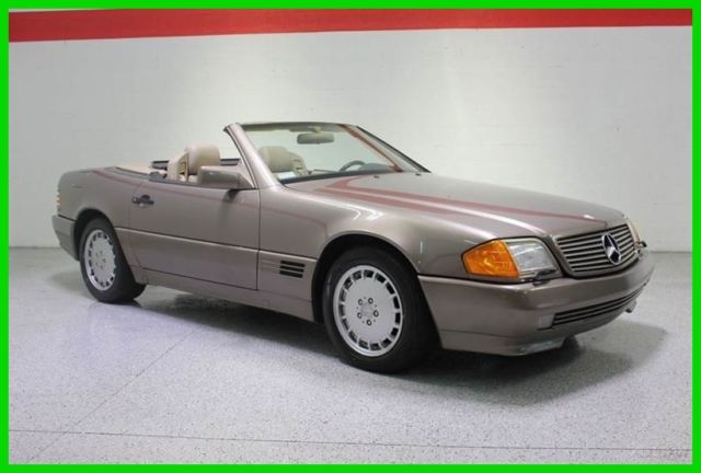 1992 MERCEDES 500SL V8 AUTOMATIC CONVERTIBLE AND SOFT TOP CLEAN TITLE 1992 Mercedes-Benz 500-Series 500SL 5.0 (STD is Estimated)