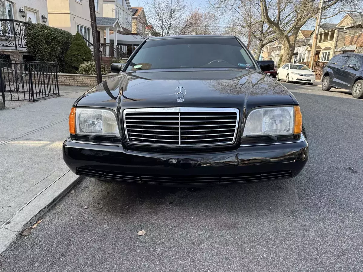 1992 Mercedes-Benz 500SEL Sedan Black SEL 1992 Mercedes-Benz S-Class SEL