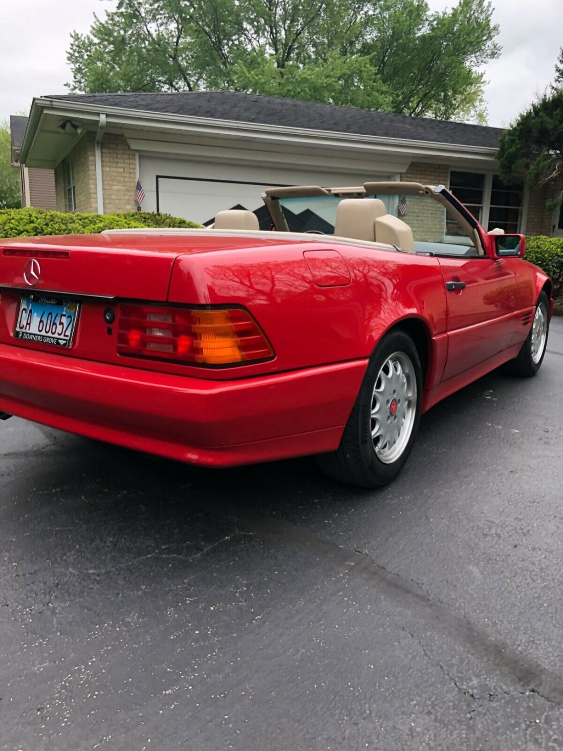1992 Mercedes-Benz 500SL V8 ROADSTER WITH 73,000 ORIG MILES! 500 SL 1992 Mercedes-Benz 500sl SL