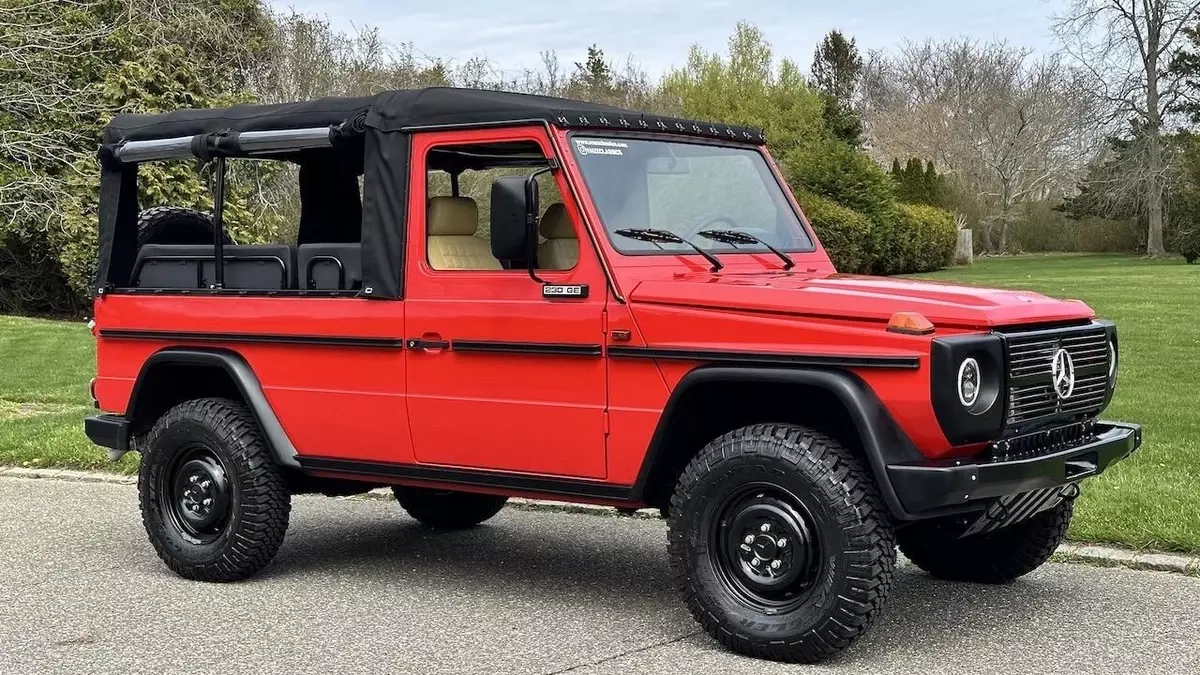 1992 Mercedes-Benz G-Wagon Convertible 1992 Mercedes-Benz G-Class 230GE