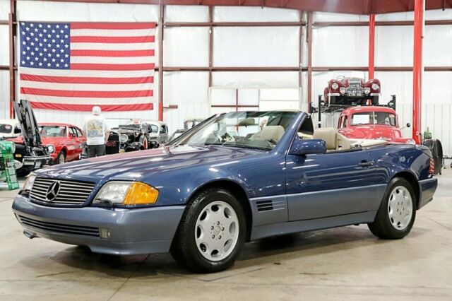1992 Mercedes-Benz SL500 45364 Miles Nautical Metallic Hardtop 5.0L V8 Automati 1992 Mercedes-Benz SL-Class --