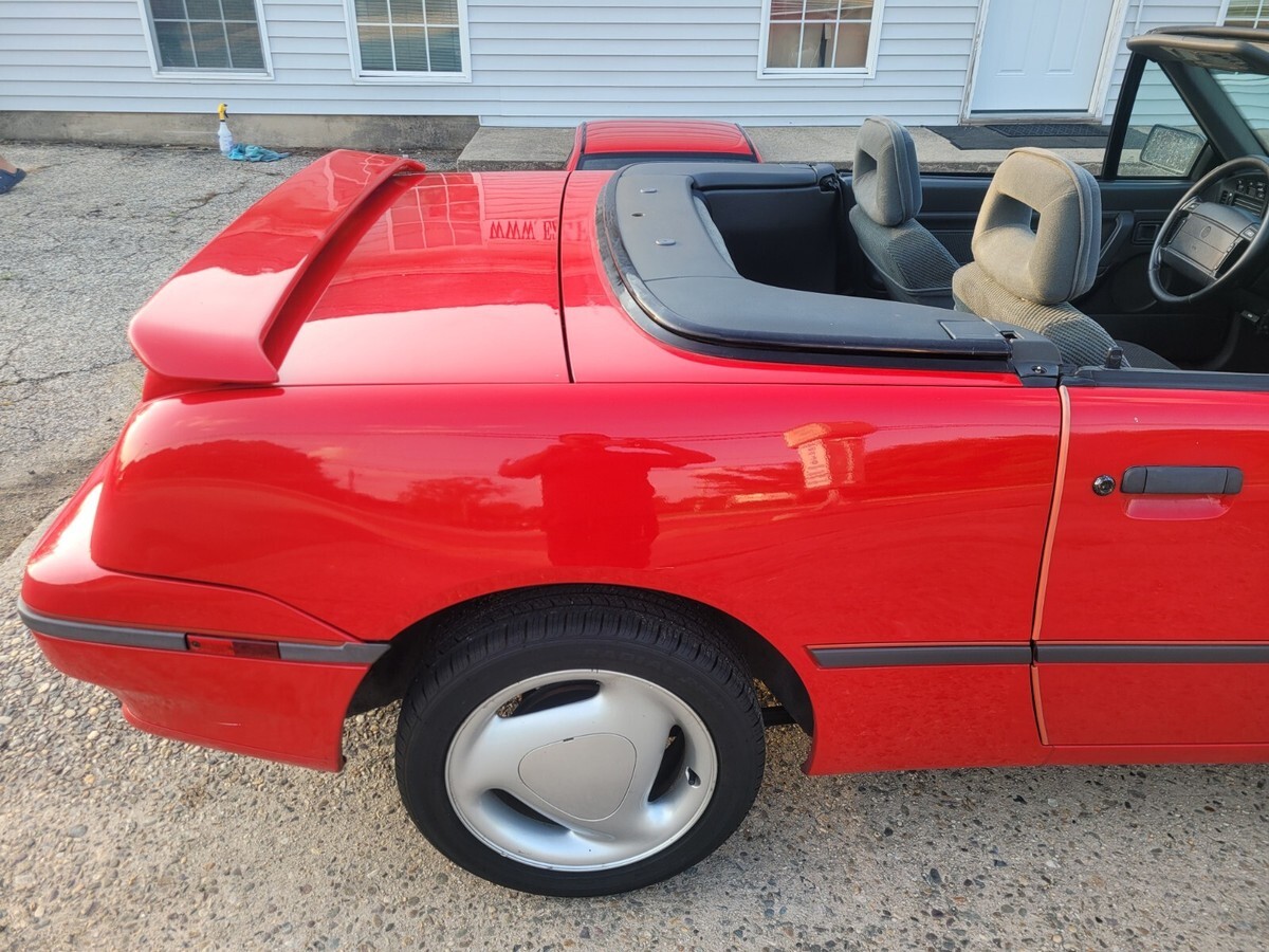 1992 Mercury Capri XR2 Convertible Miata Copy - photo 13