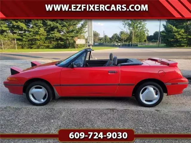 1992 Mercury Capri XR2 Convertible Soft Top Hard Top 68k Miles Mazda Miata Copy 1992 Mercury Capri XR2 Convertible Miata Copy