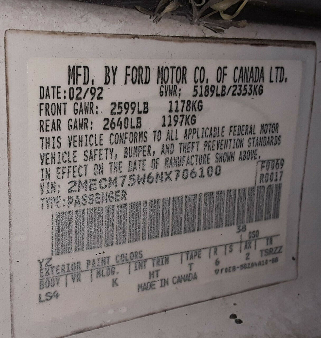 1992 Mercury Grand Marquis - photo 6