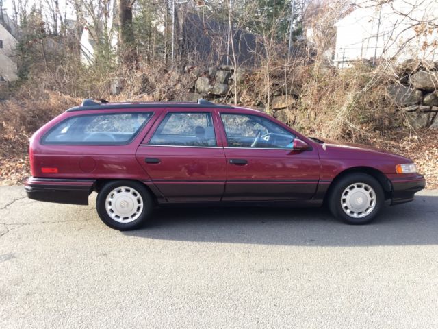 1992 MERCURY SABLE LS STATION WAGON - 48K MILES - ONE 95 y/o OWNER 1992 Mercury Sable