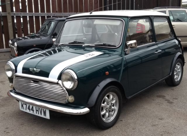 1992 MINI 1275 AUTOMATIC BRITISH RACING GREEN 1992 Mini Classic Mini