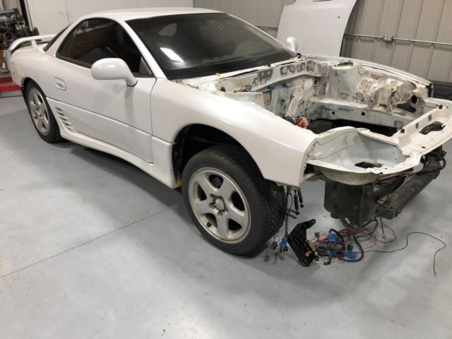 1992 Mitsubishi 3000 GT Twin Turbo VR4 Rolling Chassis Race Car Body!!!! 1992 Mitsubishi 3000GT VR4
