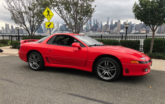 1992 MITSUBISHI 3000 GT VR4 76446 Miles, Monza Red 2DR V6 3L 5-Speed Manual 1992 Mitsubishi 3000GT VR4