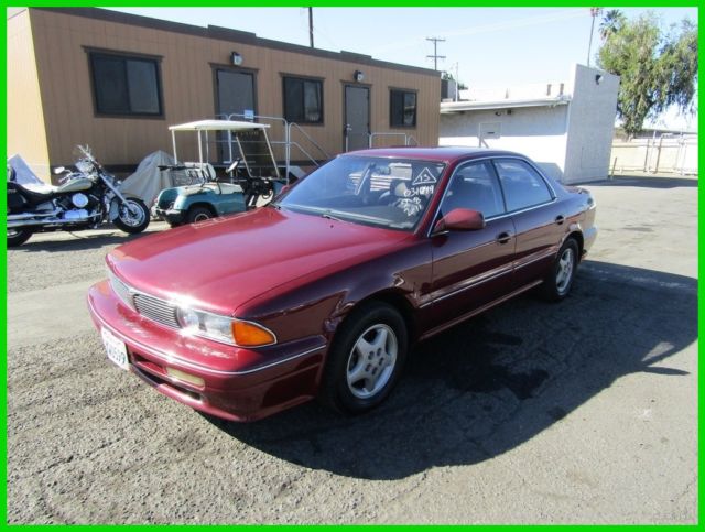 1992 Mitsubishi Diamante Used 3L V6 12V Automatic Sedan NO RESERVE 1992 Mitsubishi Diamante