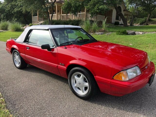 1992 Mustang LX 5.0 Fox Body 9,394 miles Garage Kept All Original Mint Condition 1992 Ford Mustang Leather