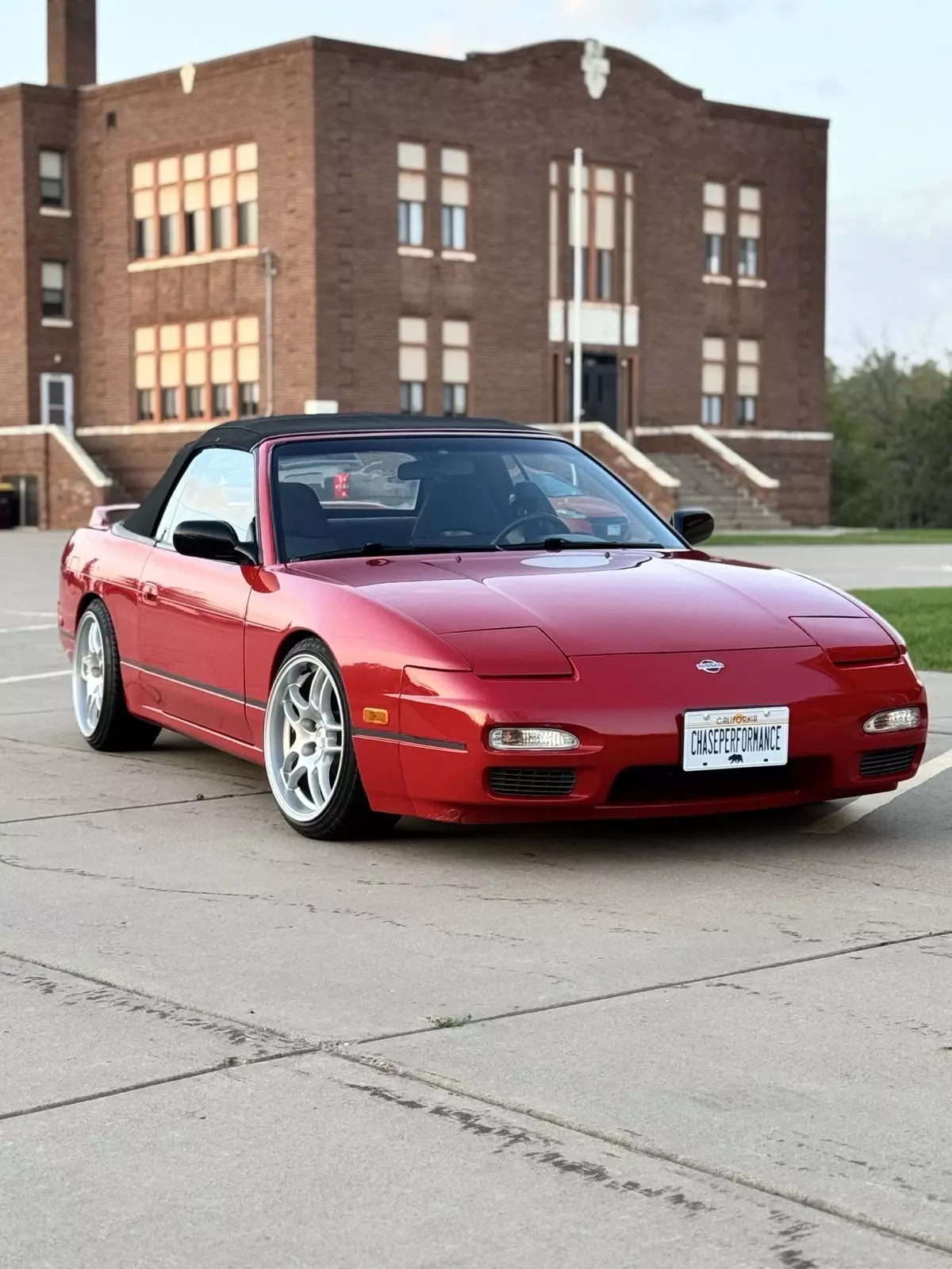 1992 Nissan 240SX Convertible Red 1992 Nissan 240SX