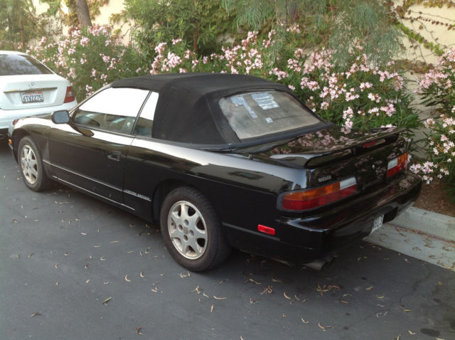 1992 Nissan 240SX Limited Edition Convertible 1992 Nissan 240SX SE Limited Edition
