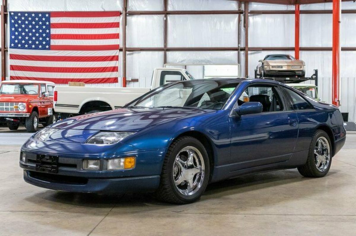 1992 Nissan 300ZX 115949 Miles Blue Coupe 3.0L V6 4-Speed Automatic 1992 Nissan 300ZX