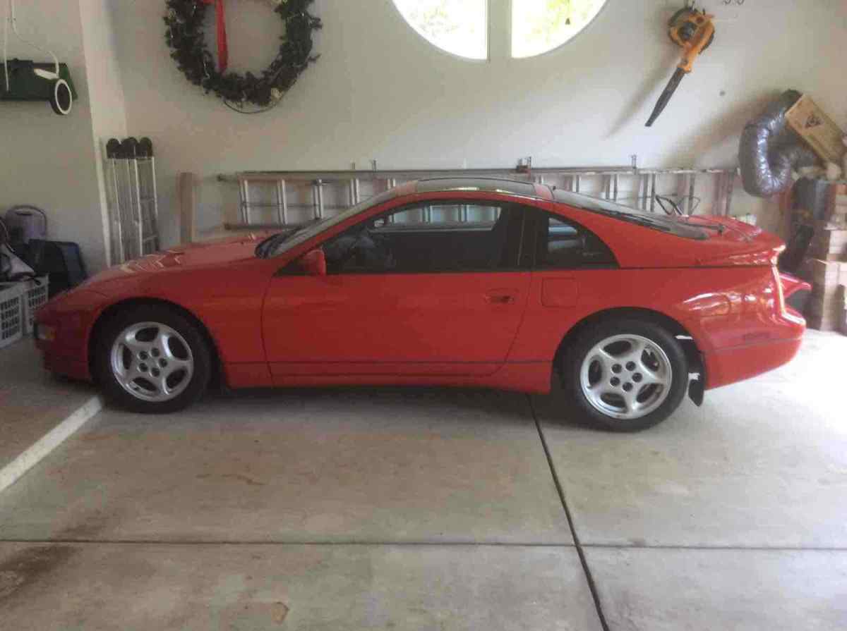 1992 Nissan 300ZX Coupe Red RWD Automatic 1992 Nissan 300ZX