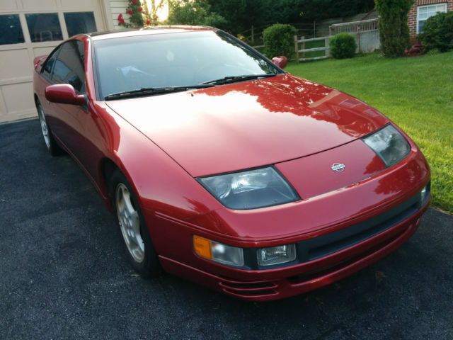 1992 Nissan 300ZX Twin Turbo : 24,399 original miles : Cherry Red Pearl 1992 Nissan 300ZX