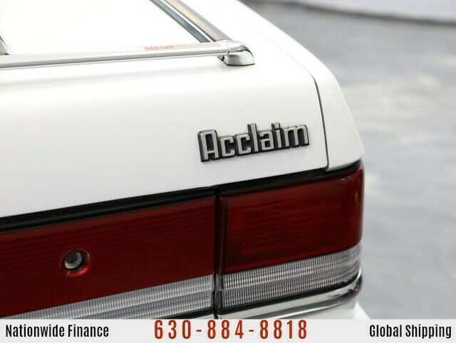 1992 Plymouth Acclaim ** LOW MILES ** - photo 9