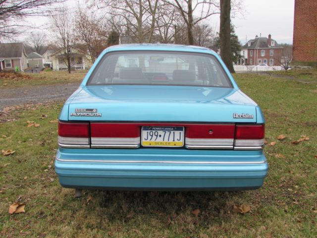 1992 Plymouth Acclaim - photo 6