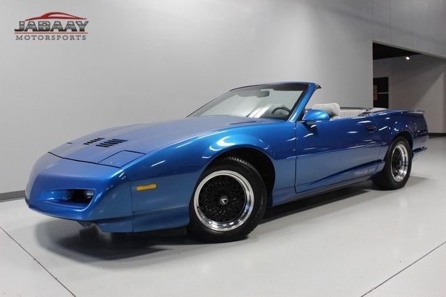 1992 PONTIAC TRANS AM~ONLY 37,562 MILES~PROCHARGER SUPERCHARGED~NEW TOP~AUTO 1992 Pontiac Firebird Trans Am