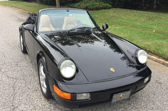 1992 Porsche 911 C2 Cabriolet with 35881 original miles 1992 Porsche 911 Carrera 2 Convertible 2-Door