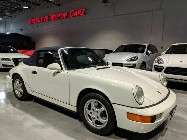 1992 Porsche 911 CARRERA 2 59713 Miles WHITE Convertible 6 Manual 1992 Porsche 911 CARRERA 2