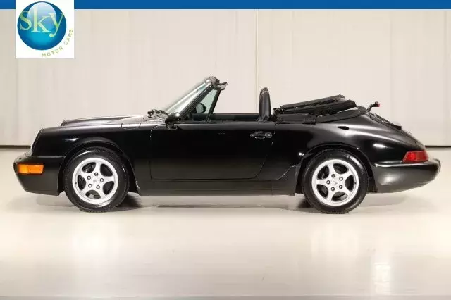 1992 Porsche 911 Carrera 4 Cabriolet 5-Speed 62828 Miles Black Convertible 3 1992 Porsche 911 Carrera 4 AWD Cabriolet 5-Speed
