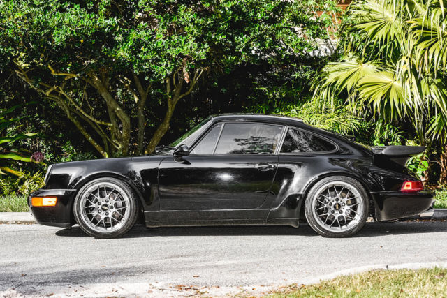 1992 PORSCHE 964 TURBO, BLACK/CASHMERE 6 SPEED, FLORIDA CAR, 26,631 MILES 1992 Porsche 964 BLACK