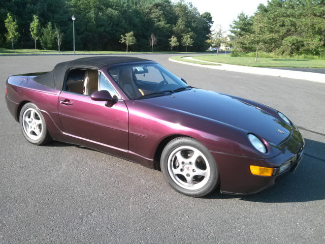 1992 Porsche 968 3 ltr Variocam engine 236 hp 6speed 1992 Porsche 968