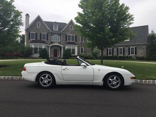 1992 Porsche 968 Convertible Tiptronic 86k Miles - White - New Top - CarFax!!! 1992 Porsche 968