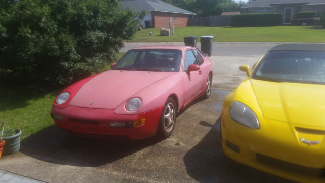 1992 Porssche 968 2 ddoor coupe RED w/Tan 1992 Porsche 968