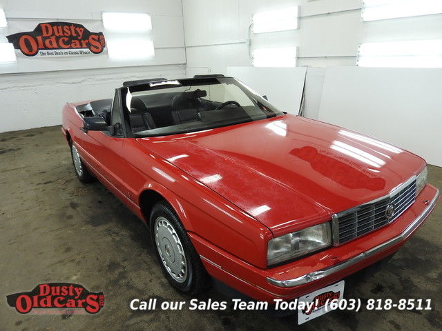 1992 Red Runs Drives Body Inter VGood 4.5LV8 4 spd auto! 1992 Cadillac Allante Runs Drives Body Inter VGood 4.5LV8 4 spd auto